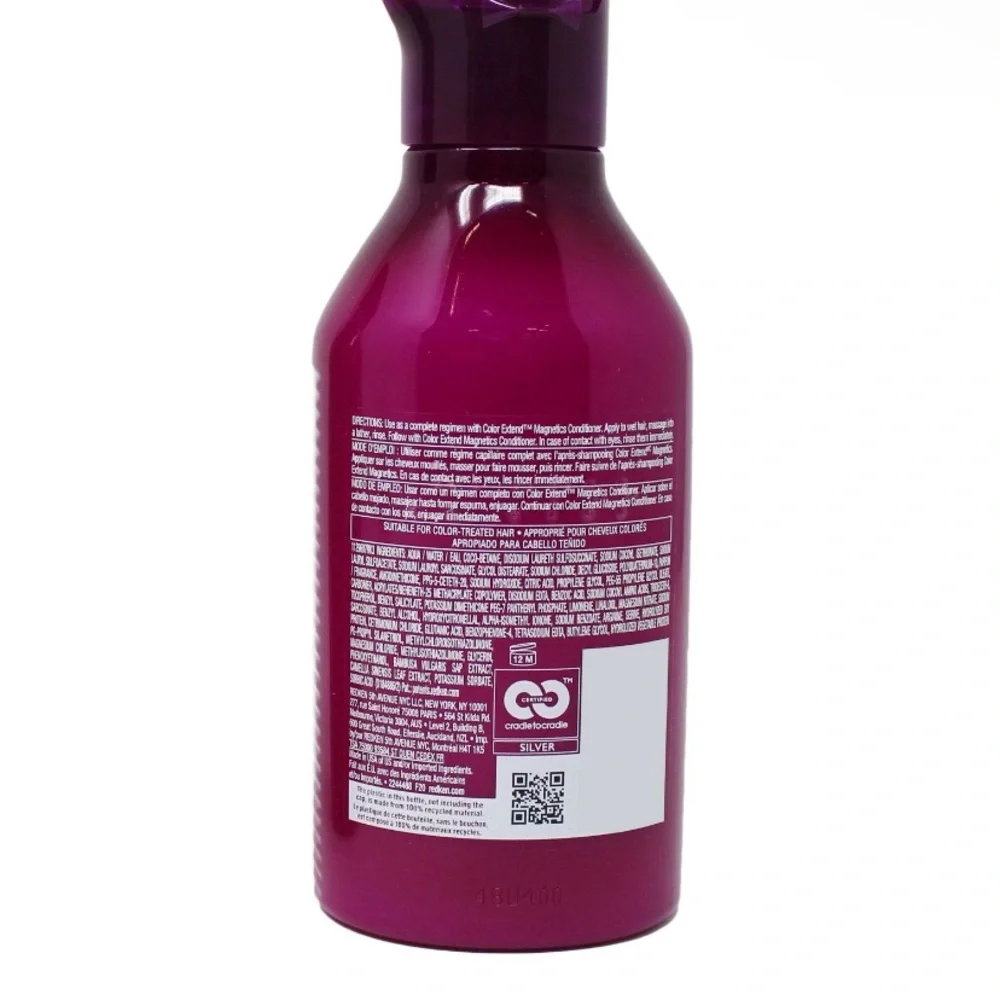 REDKEN Color Extend Magnetics Shampoo Sulfate-Free Color-Treated Hair 10.1oz - Picture 2 of 2